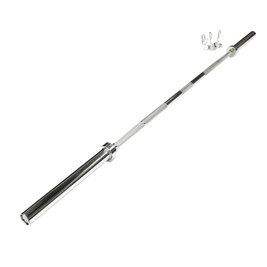115kg Olympic 7ft Barbell + Ez Curl Bar + Olympic Dumbbells + Weight Set - Image 5