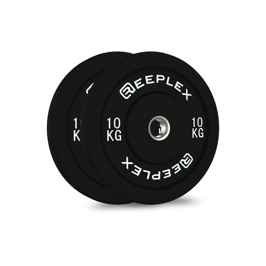 120kg Pro Olympic Barbell & Bumper Weight Set with Clips - Image 7
