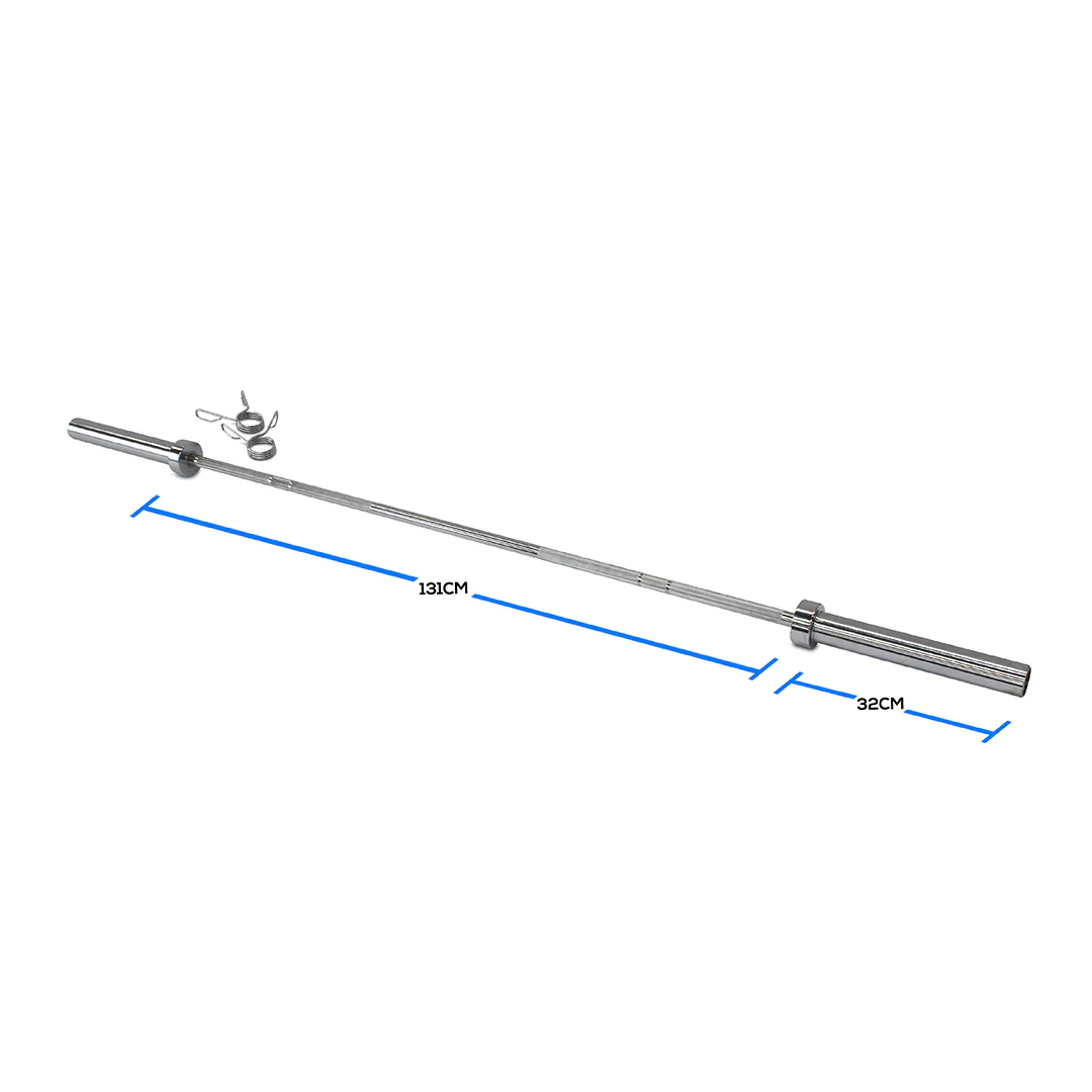 15KG Olympic Barbell 700 LBS Rating + Clips - Image 3