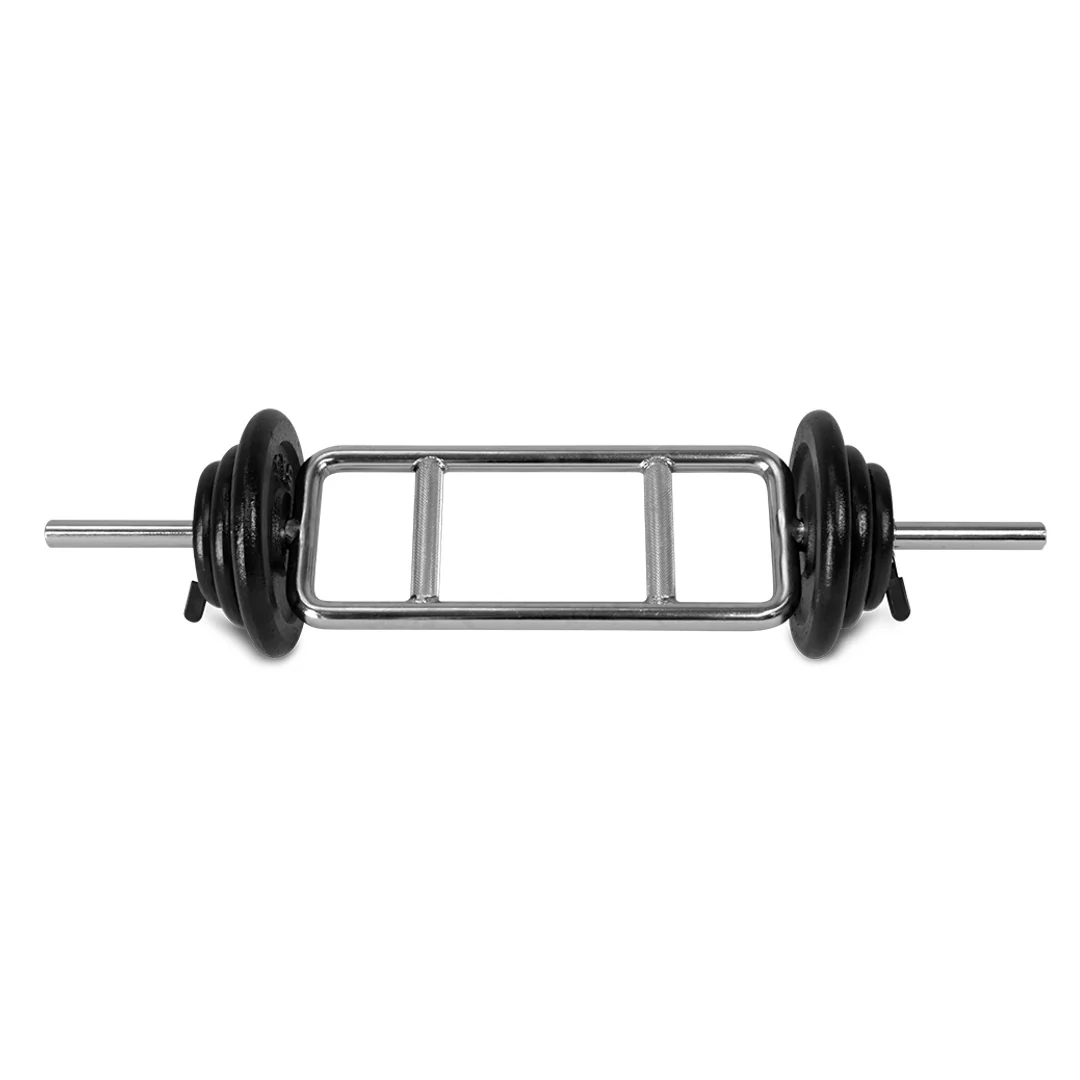 35kg Standard Hammer Curl / Triceps Barbell Set - Image 4