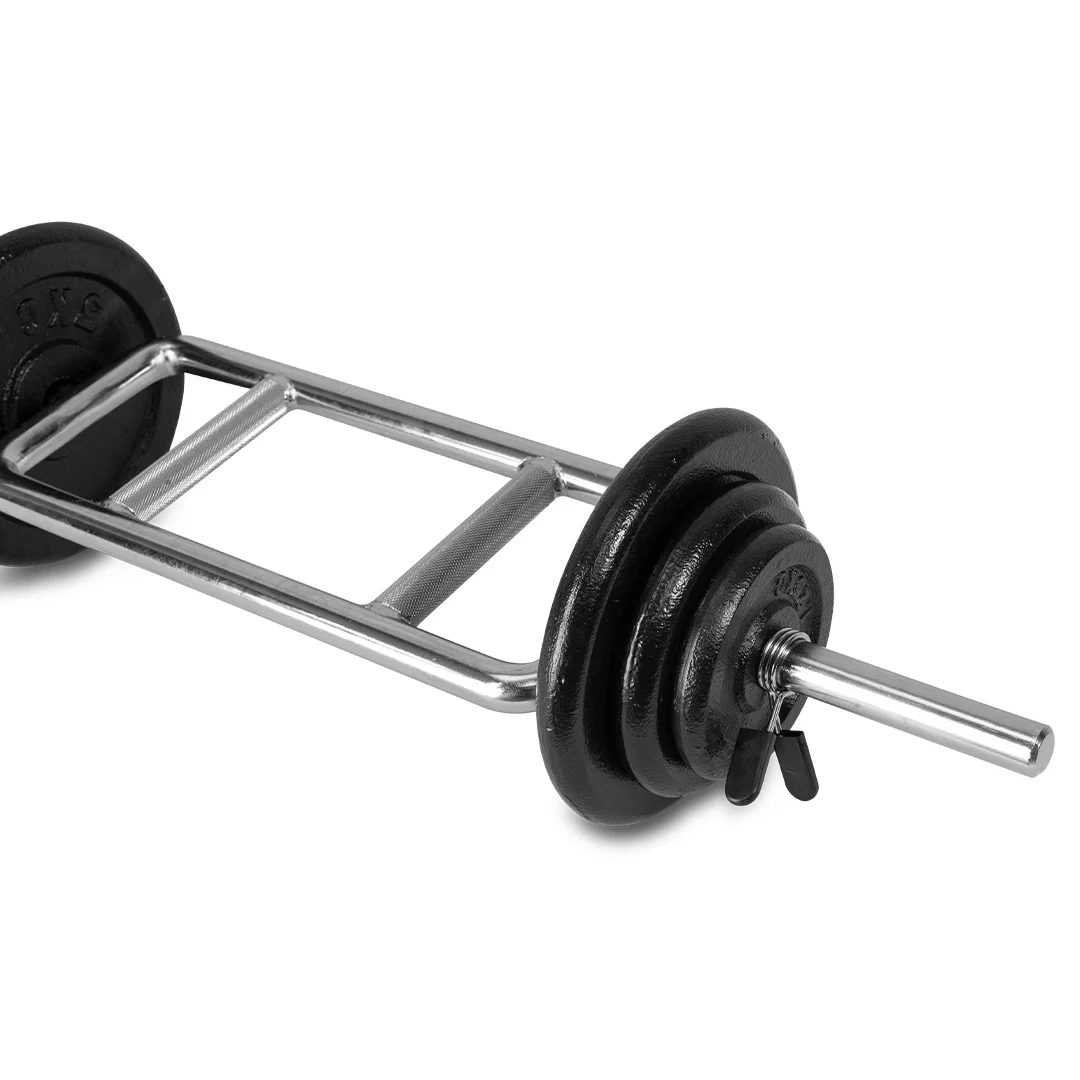 35kg Standard Hammer Curl / Triceps Barbell Set - Image 5