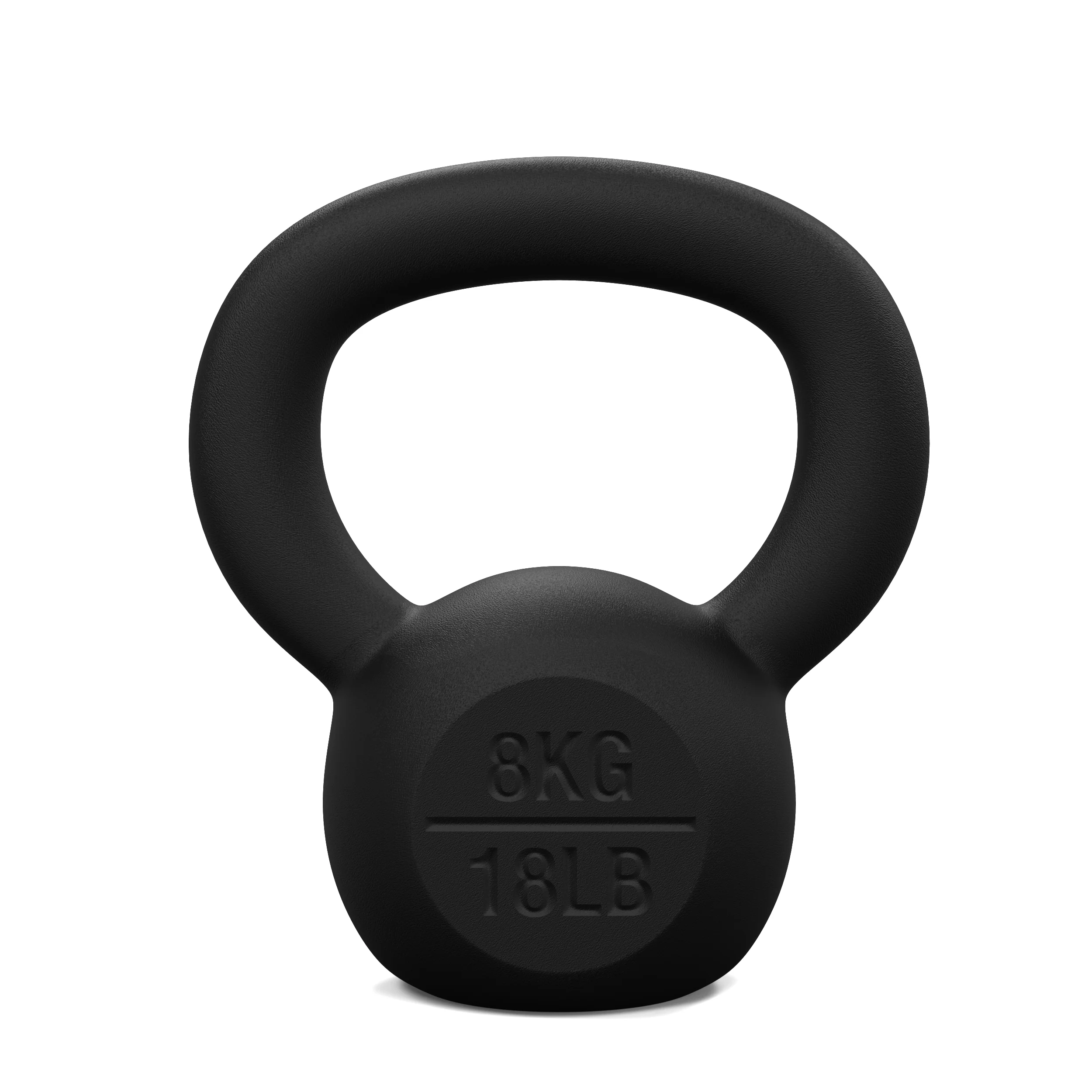8kg Cast Iron Kettle Bell V3 - Image 3