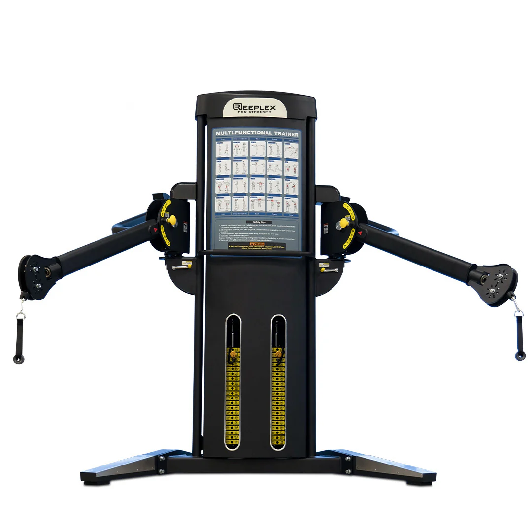 Reeplex Commercial Multi-Functional Trainer 2 x 90kg Weight Stacks - Image 6