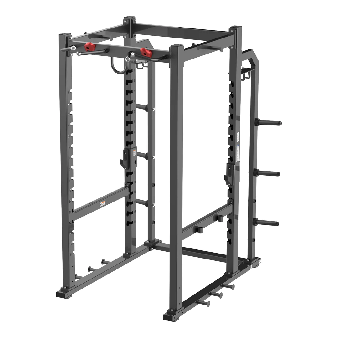 Reeplex Commercial Power Rack with Plate Storage - Image 3