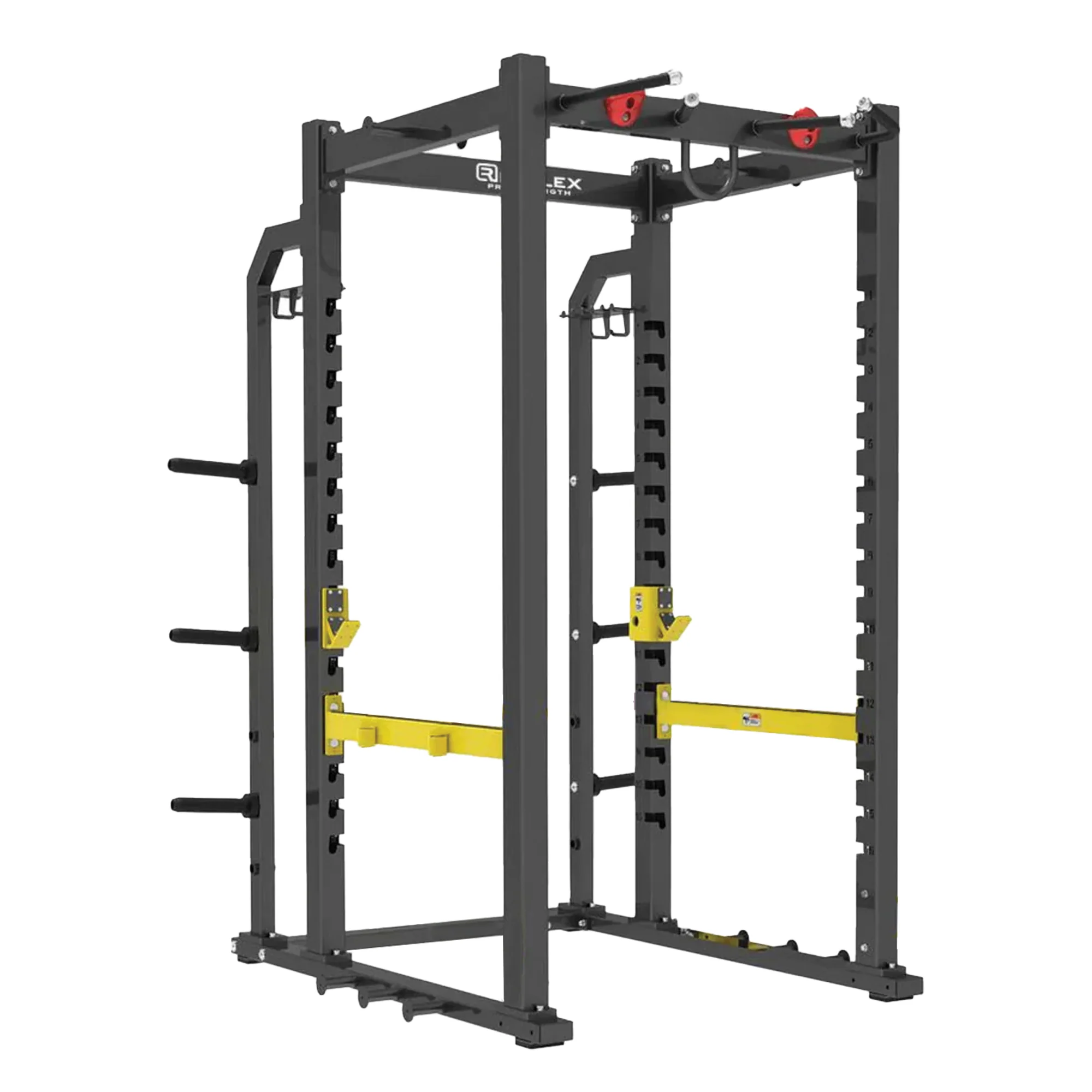 Reeplex Commercial Power Rack with Plate Storage - Image 5