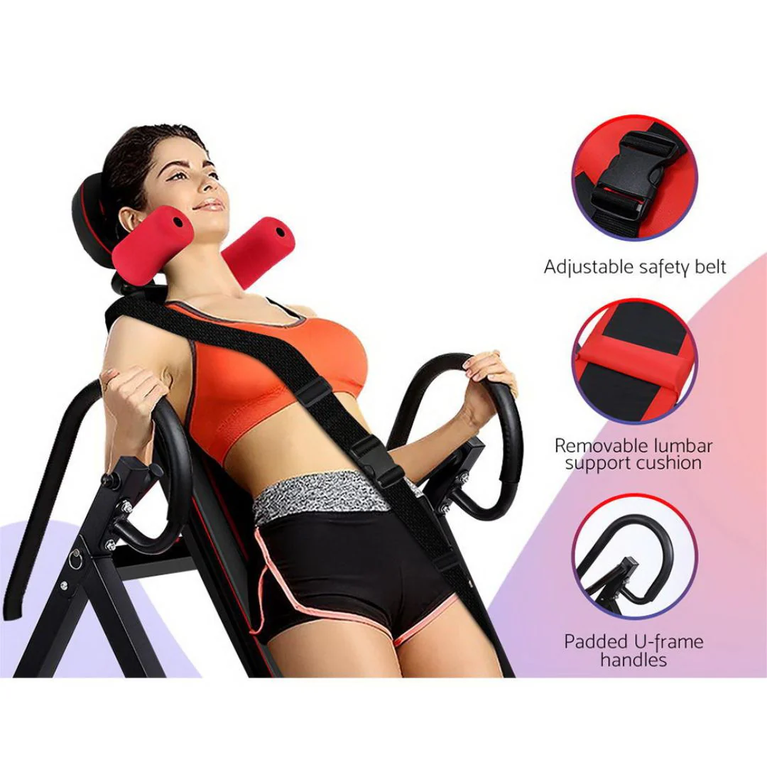 Everfit Inversion Table Gravity Exercise Inverter Back Stretcher - Image 3