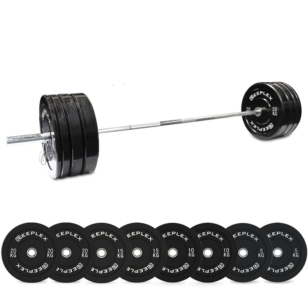 Heavy Duty Power Rack + Adjustable Bench + 120kg Black Bumper Package - Image 6