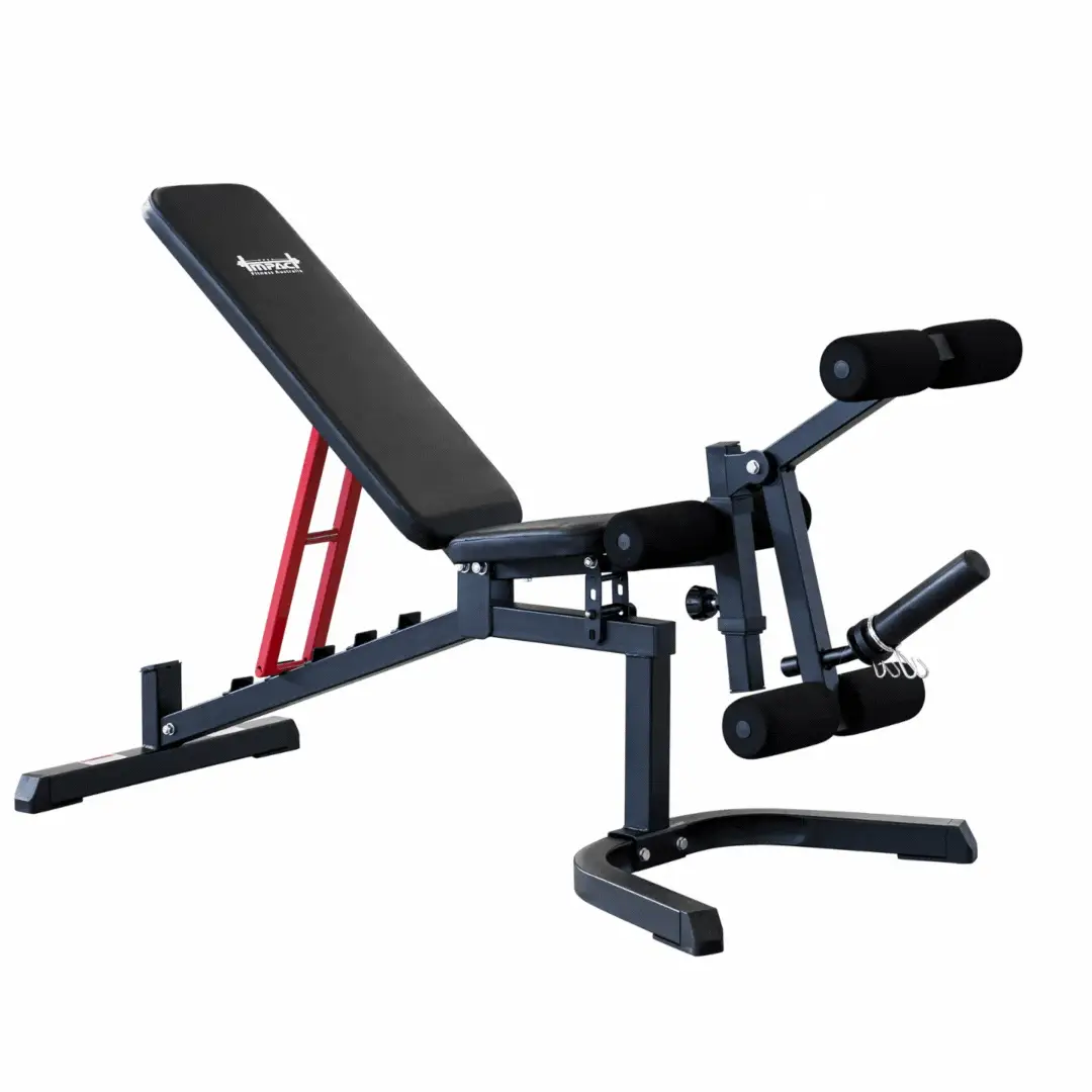 Adjustable Bench with Leg Extension / Curl + Preacher Curl Attachment - Image 9