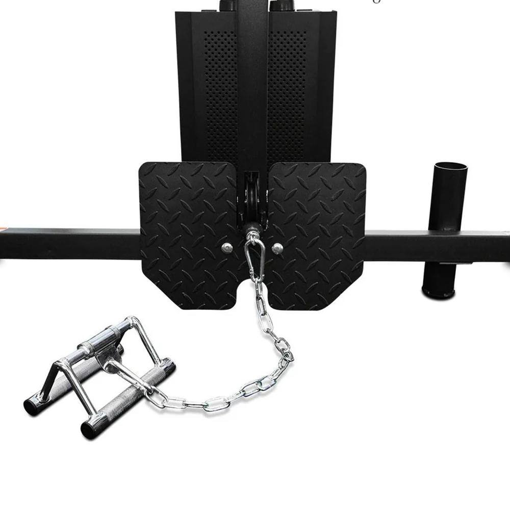 Multi-Station Gym with Smith Machine + Adjustable Bench + Weight Plates & Olympic Barbell - Image 4