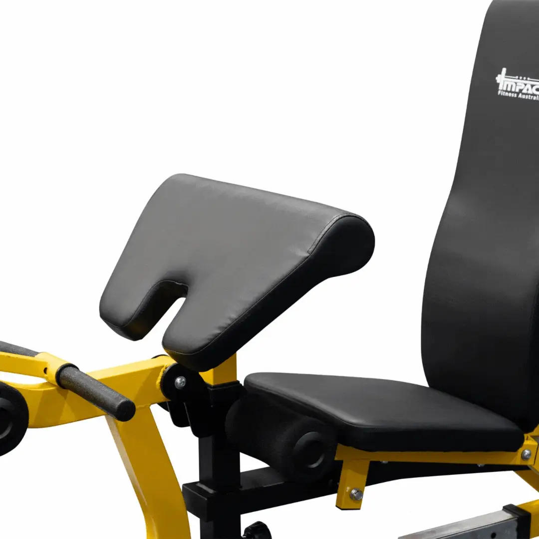 Impact Fitness MF10 Multi-Trainer with Adjustable Bench + Olympic Weights + Barbell - Image 15