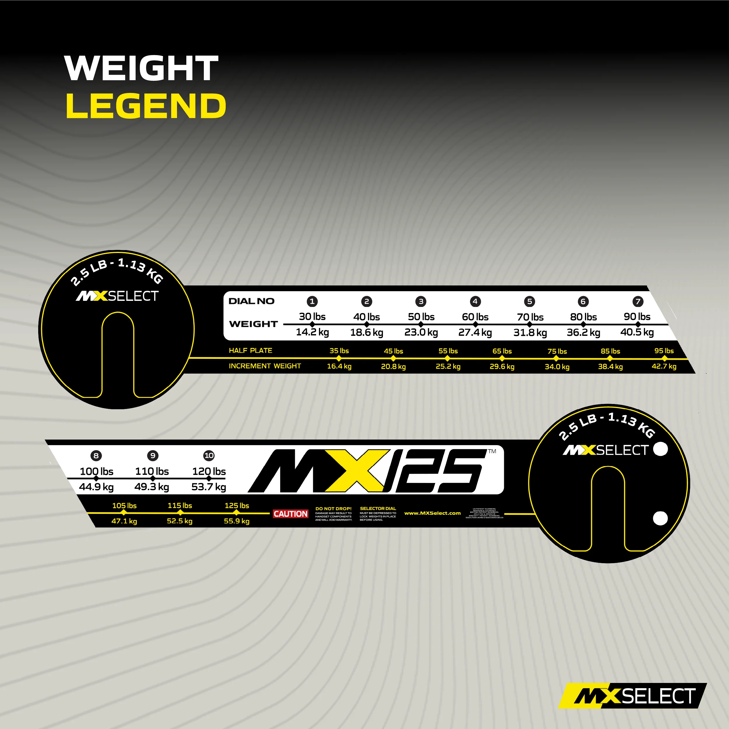 MX125 Rapid Change Dual Barbell System with Stand - Image 3