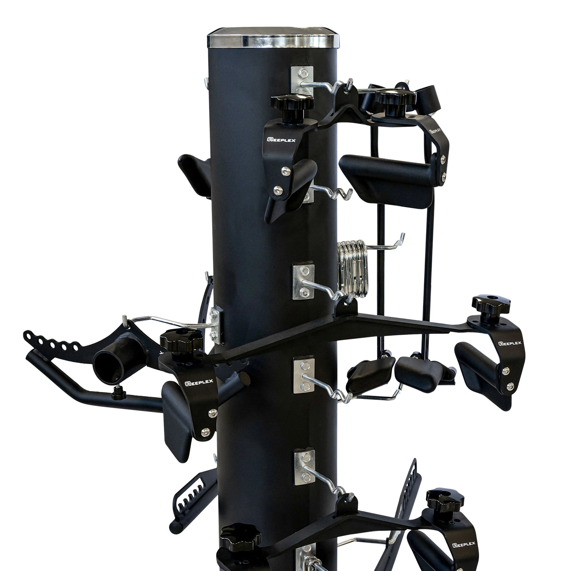 Reeplex Adjustable NEO GRIP Cable Attachment 8 Piece Set with Storage Rack - Image 3
