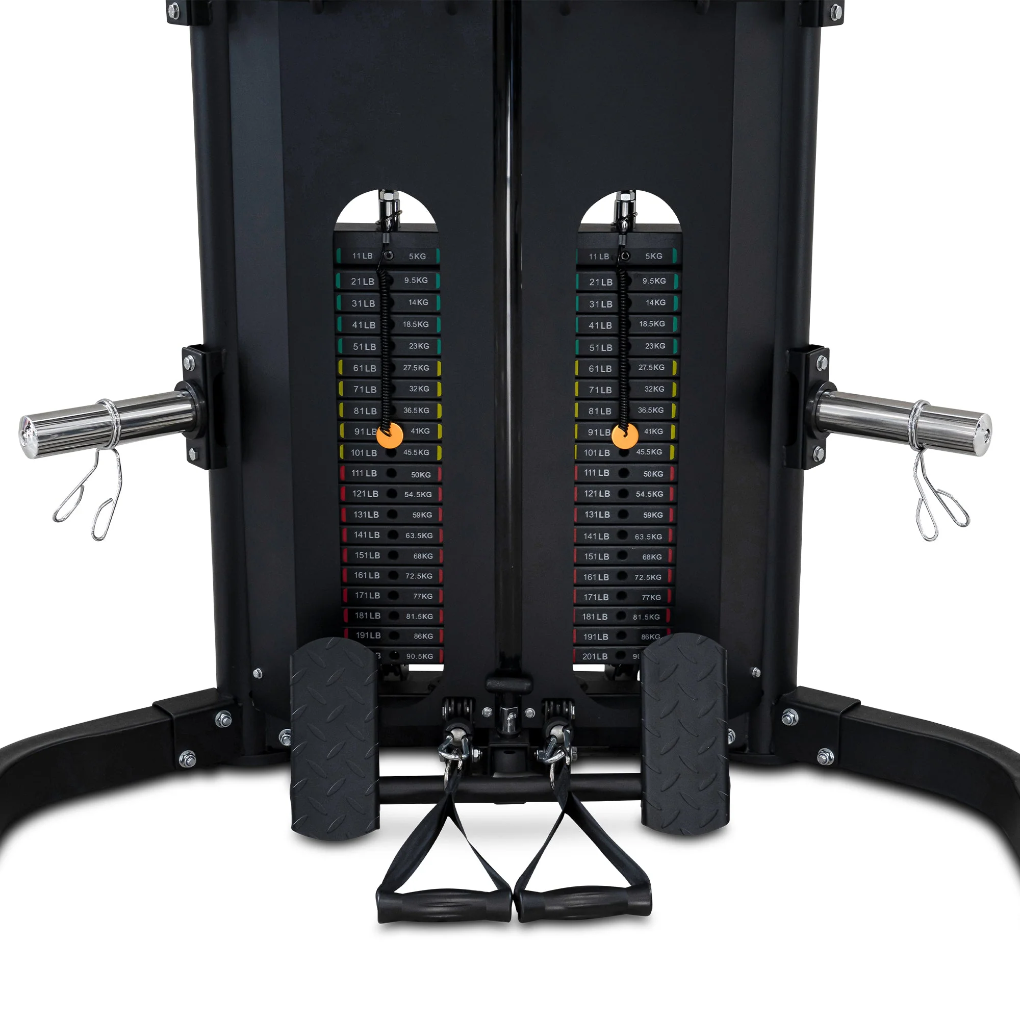 Reeplex CBT-PRO90 Multi-Functional Trainer + Adjustable Bench + 100kg Olympic Rubber Weight Plates - Image 17