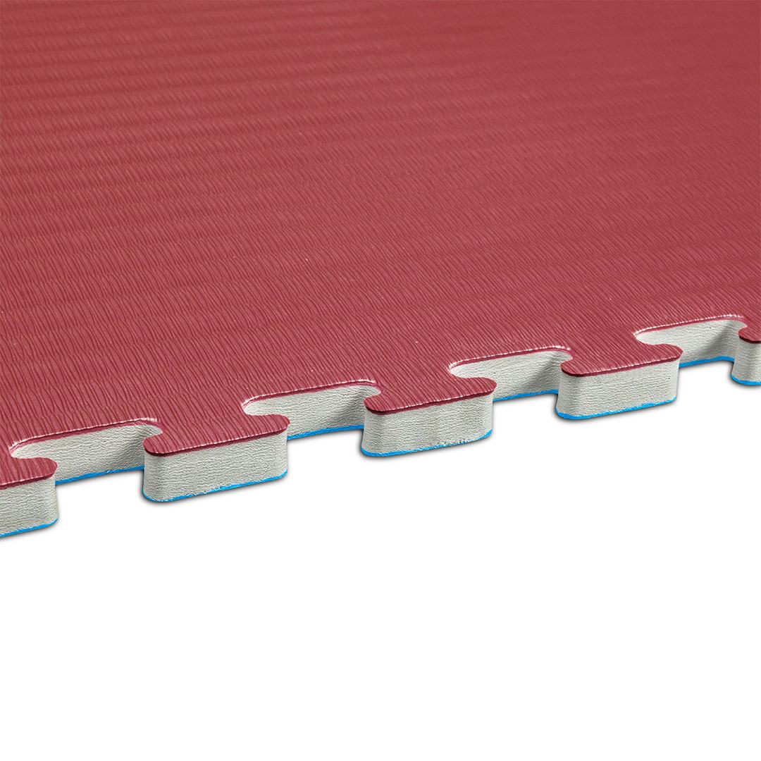 Reeplex EVA Tatami Jigsaw Mat 20mm Blue/Red - Image 4