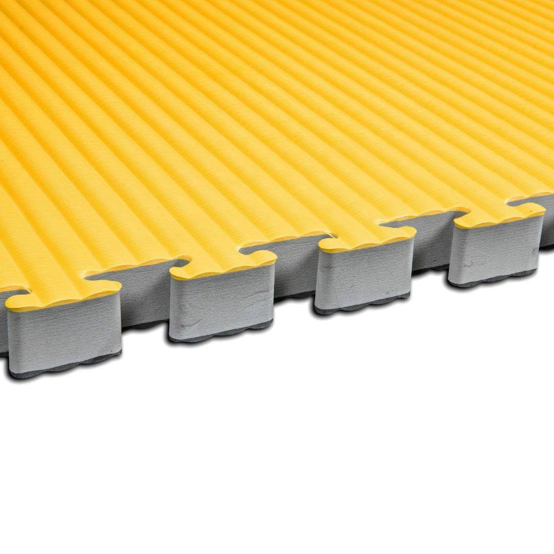 Reeplex EVA Tatami Jigsaw Mat 40mm Black/Yellow - Image 5