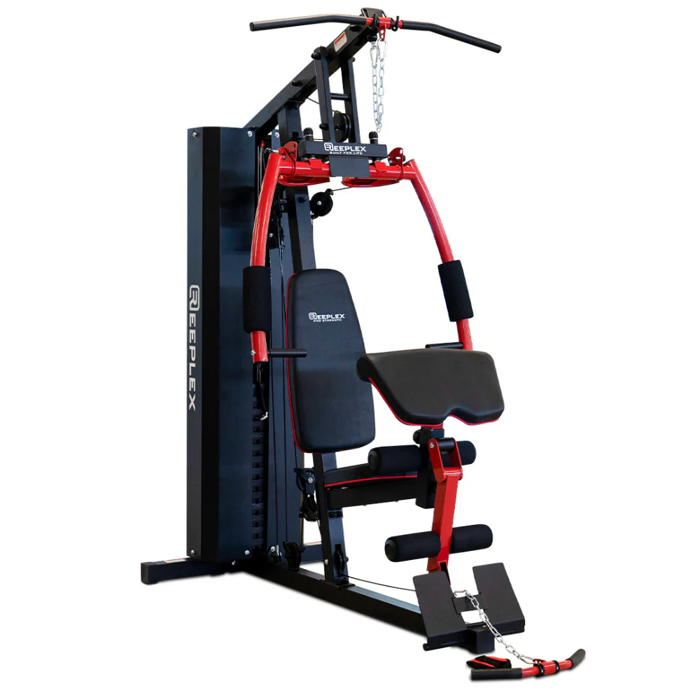 The Iron - Reeplex HG2100xp Home Gym + SR10 Squat Rack & Adjustable Bench Set - Image 3