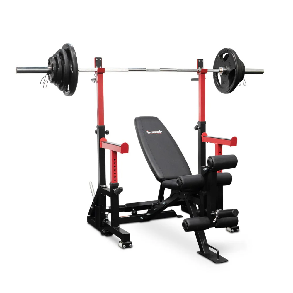 The Iron - Reeplex HG2100xp Home Gym + SR10 Squat Rack & Adjustable Bench Set - Image 9