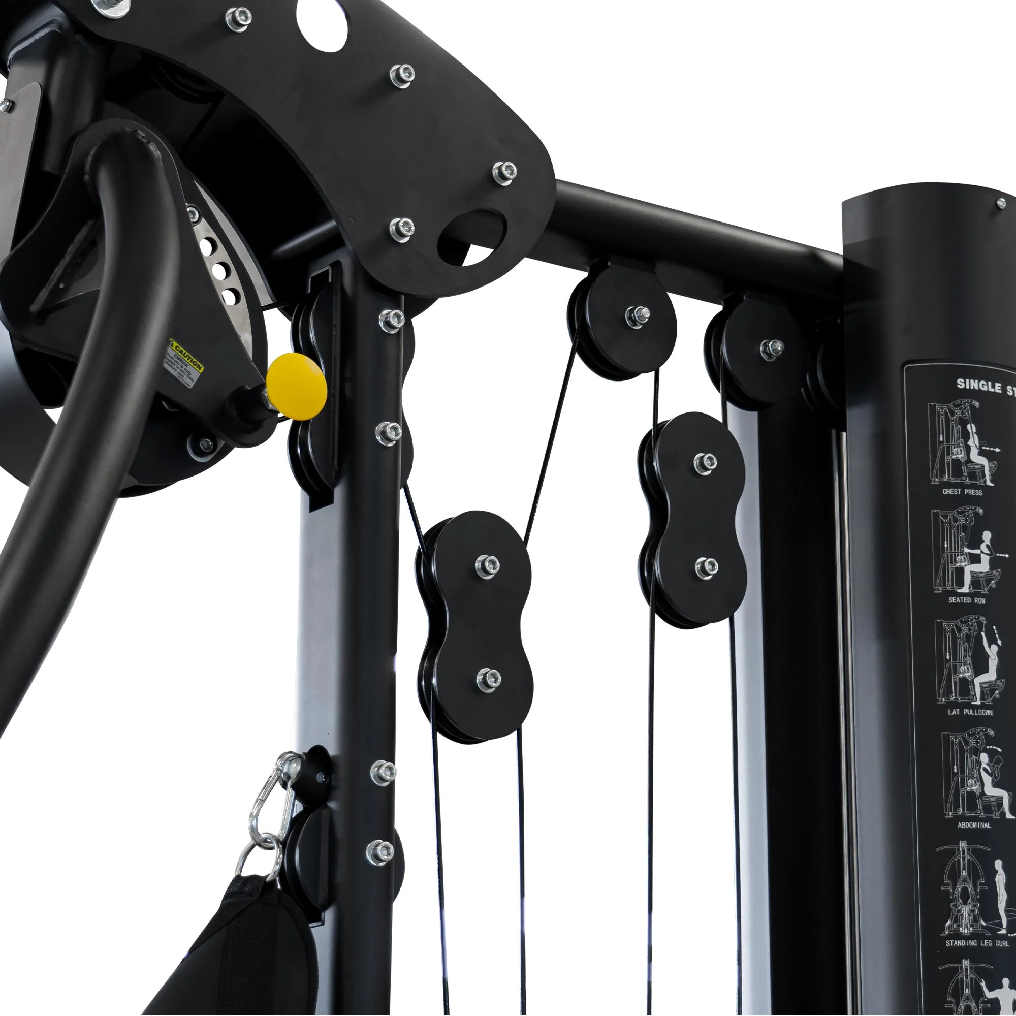 Reeplex Phoenix Multi Gym With 90kg Steel Weight Stack - Image 8