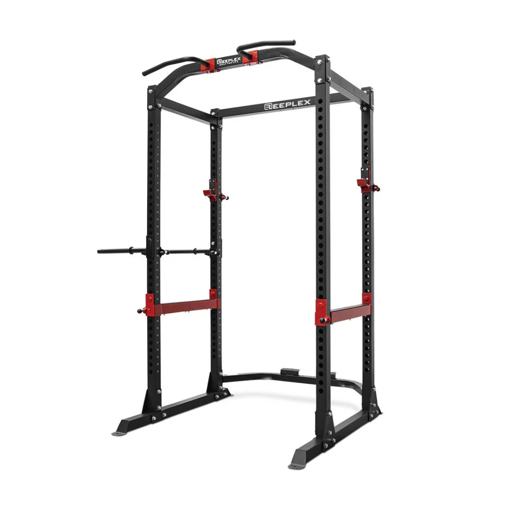 The Arena - Reeplex PRC9000 Power Rack & Cardio Bundle with Barbell, Spin Bike & Rower - Image 3