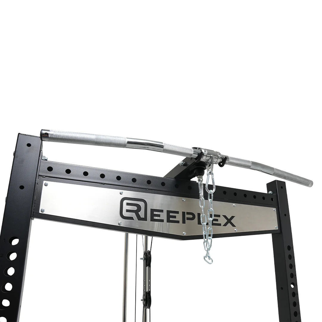 Reeplex RPR8 Squat Rack with Lat Pulldown and Cable Attachments - Image 3