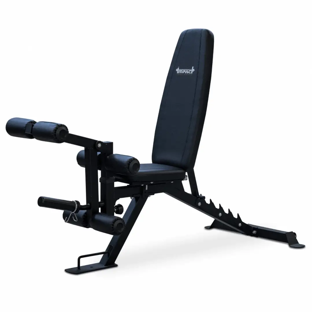 Reeplex SR10 Squat Rack + Adjustable Bench + 75kg Barbell Weight Set + Dumbbells - Image 12