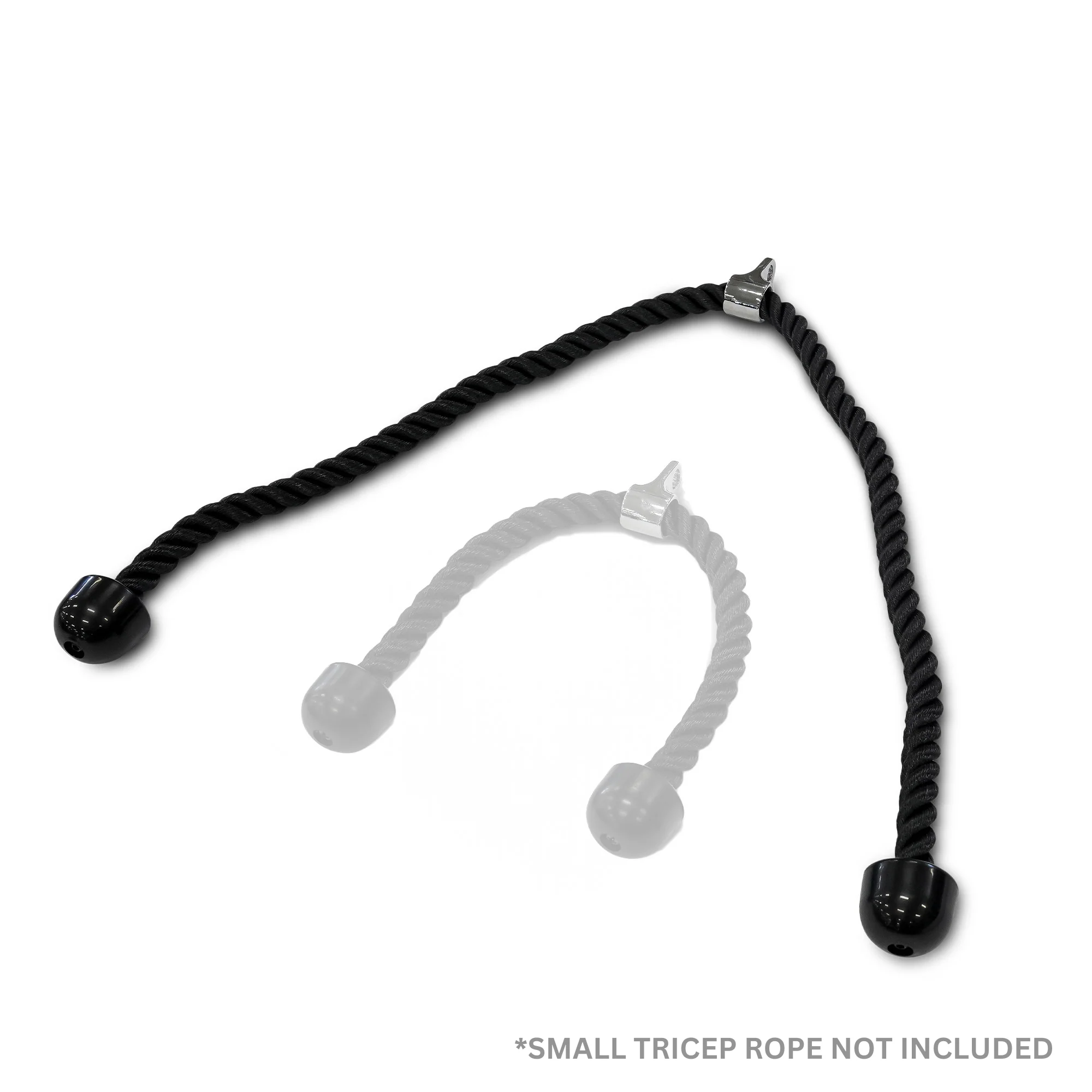 Reeplex Long Tricep Rope Pull Down Cable 140cm - Image 4