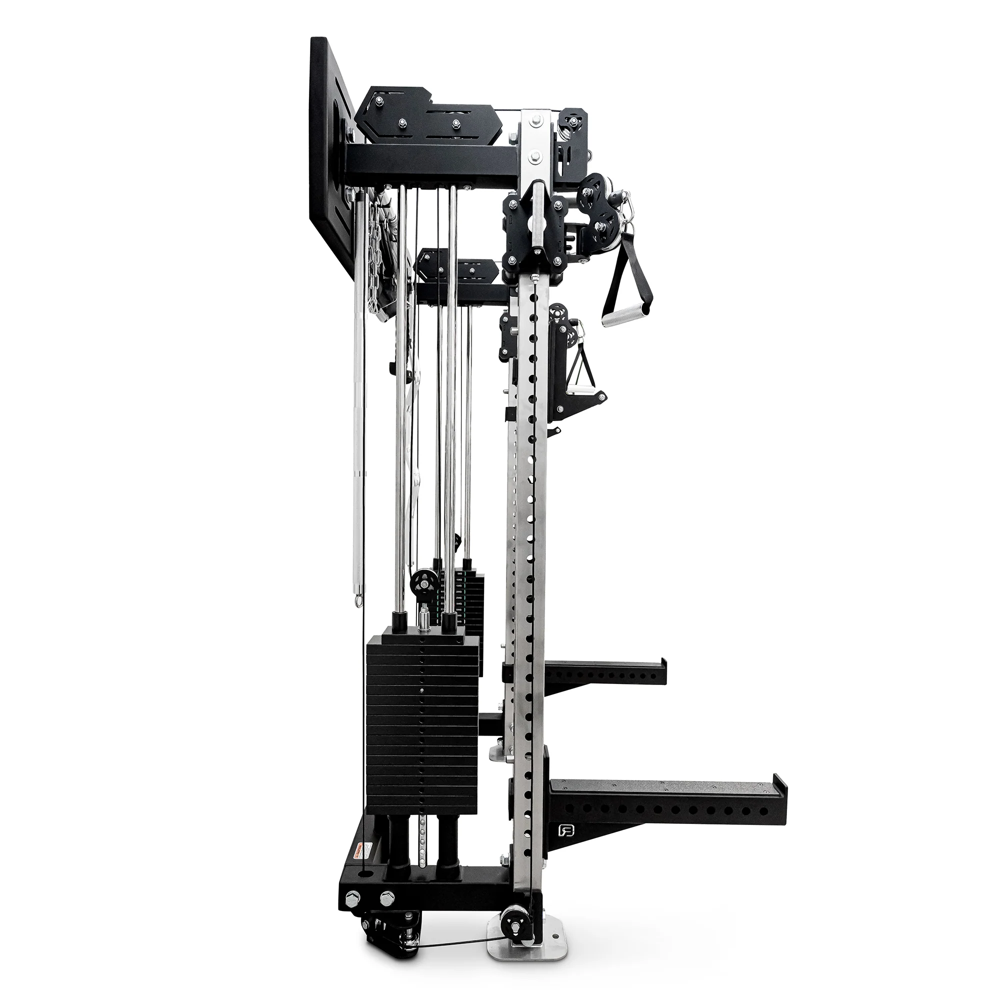 Reeplex Wall Mounted Multi-Functional Trainer with 2 x 90kg Weight Stacks & Attachments - Image 14