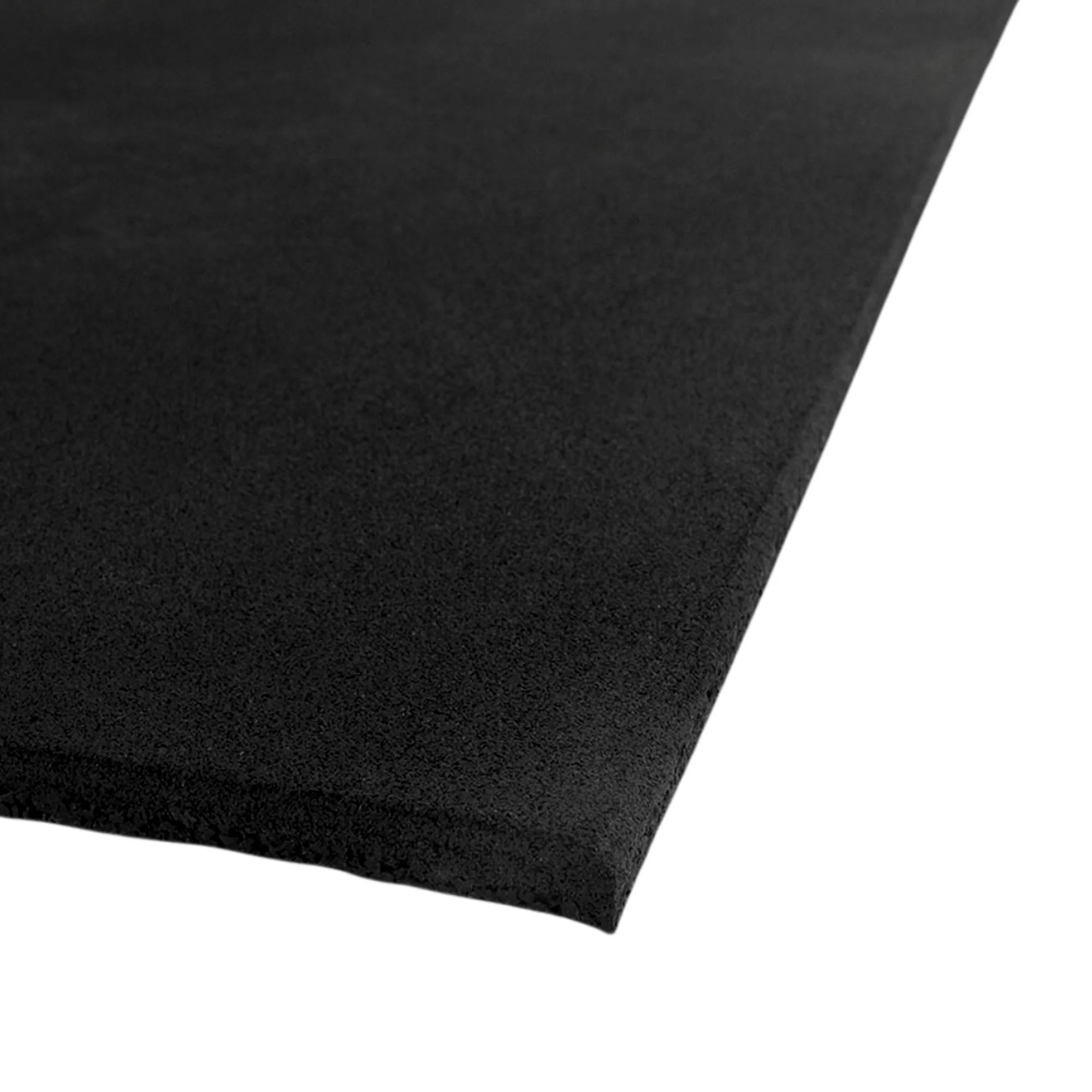 Rubber Gym Flooring Tile 1m x 1m x 15mm - Black - Image 3